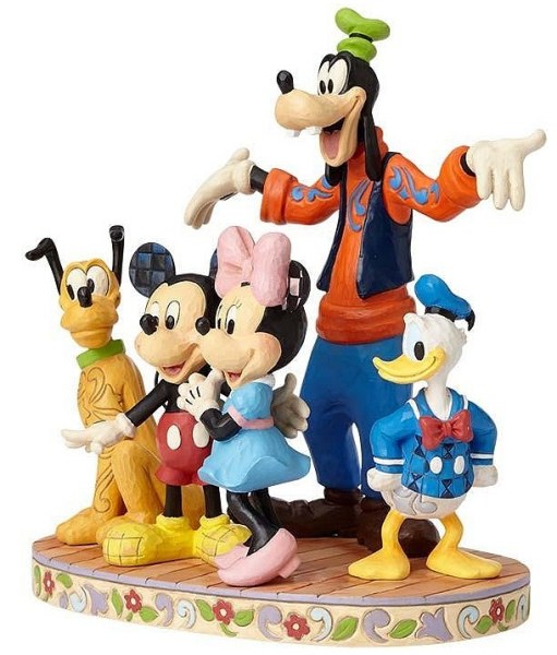 FAB FIVE  CHARACTERS DISNEY TRADITIONS JIM SHORE