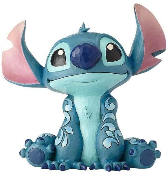 BIG FIGURINE STITCH DISNEY TRADITIONS JIM SHORE