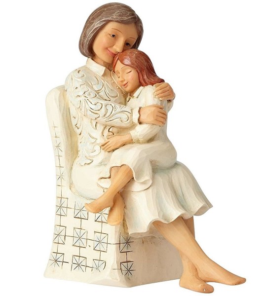 GRAND-MÈRE ET LA PETITE FILLE JIM SHORE HEARTWOOD CREEK