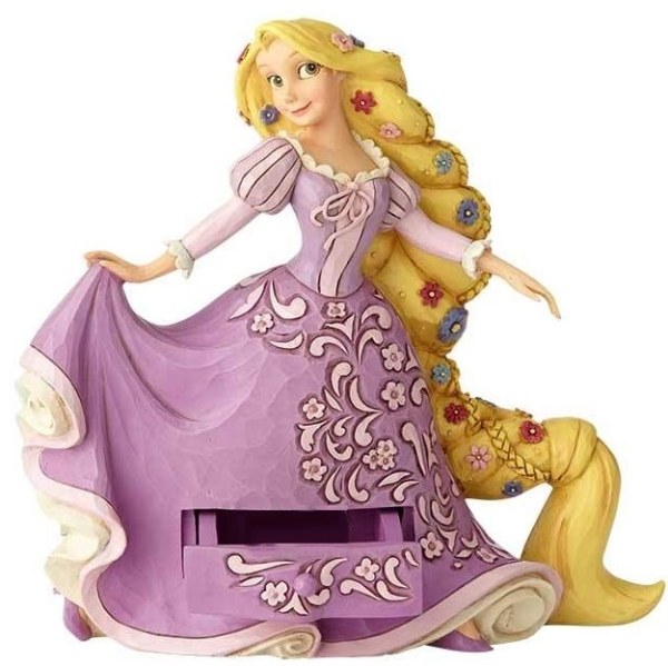 RAIPONCE SECRET CHARM FIGURINE DISNEY TRADITIONS