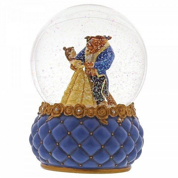 SNOWGLOBE BELLE ET LA BÊTE DANCING DISNEY SHOWCASE