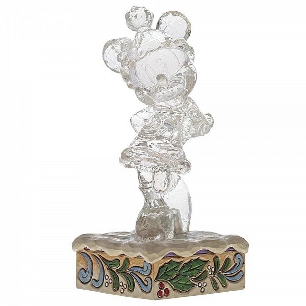 MINNIE GLACE SCULPTÉE LUMINEUSE DISNEY TRADITIONS