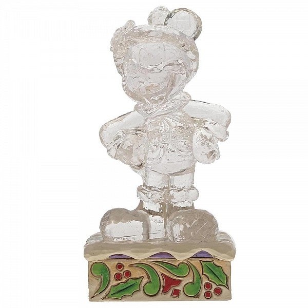 MICKEY GLACE SCULPTÉE LUMINEUSE DISNEY TRADITIONS