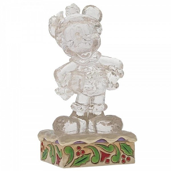 MICKEY GLACE SCULPTÉE LUMINEUSE DISNEY TRADITIONS