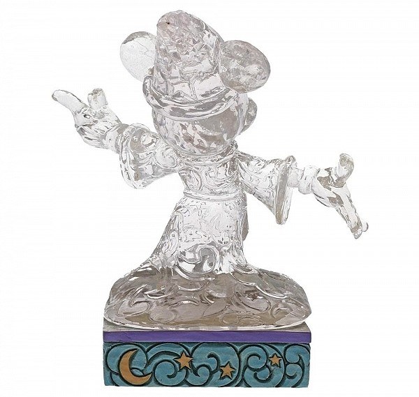 MICKEY SORCIER GLACE SCULPTÉE LUMINEUSE DISNEY TRADITIONS