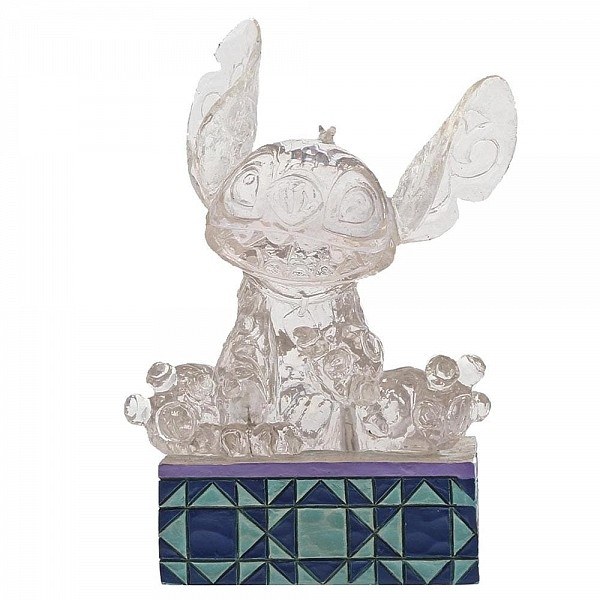 STITCH GLACE SCULPTÉE LUMINEUSE DISNEY TRADITIONS