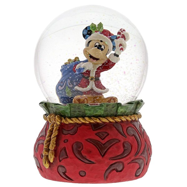 SANTA MCKEY SNOWGLOBE DISNEY TRADITIONS