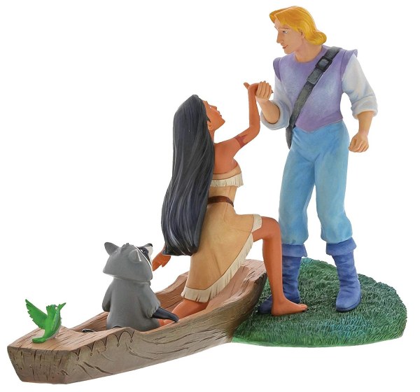 POCAHONTAS ET JOHN SMITH DISNEY ENCHANTING