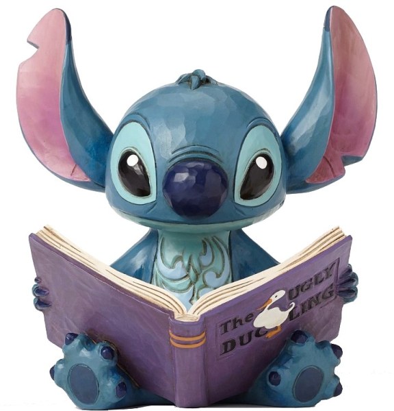 STITCH AVEC LE STORYBOOK DISNEY TRADITIONS JIM SHORE