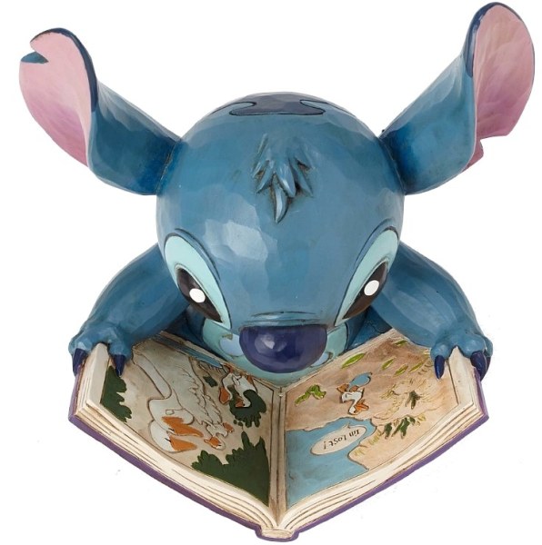STITCH AVEC LE STORYBOOK DISNEY TRADITIONS JIM SHORE