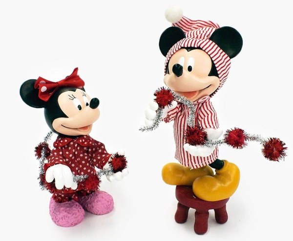 MICKEY MINNIE ET LE SAPIN DE NOËL DISNEY DEPT.56