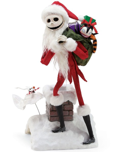 SANTA JACK ET ZERO DISNEY DEPT.56