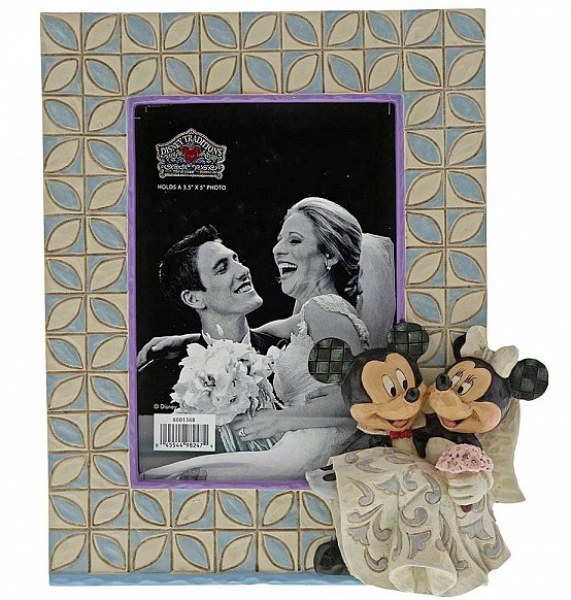 CADRE PHOTO MICKEY ET MINNIE MARIES DISNEY TRADITIONS