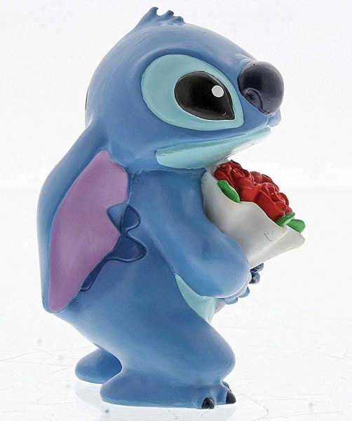 MINI STITCH AVEC FLEURS DISNEY SHOWCASE