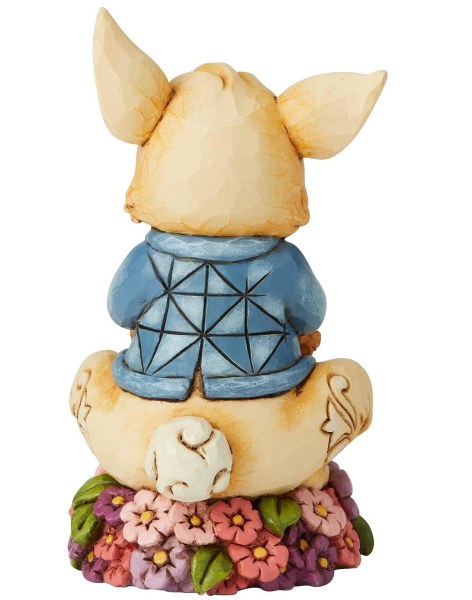 LAPIN AVEC PANIER D’ŒUFS JIM SHORE HEARTWOOD CREEK
