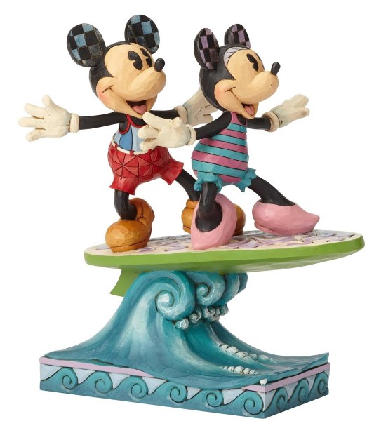 MICKEY ET MINNIE FONT DU SURF DISNEY TRADITIONS