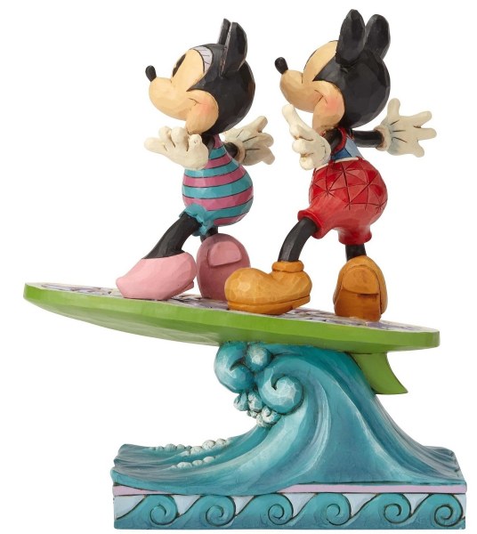 MICKEY ET MINNIE FONT DU SURF DISNEY TRADITIONS