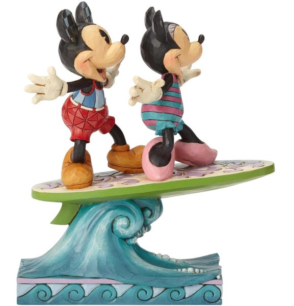 MICKEY ET MINNIE FONT DU SURF DISNEY TRADITIONS