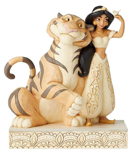 JASMINE ET RAJAH WHITE WOODLAND DISNEY TRADITIONS