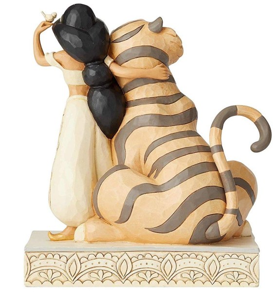 JASMINE ET RAJAH WHITE WOODLAND DISNEY TRADITIONS
