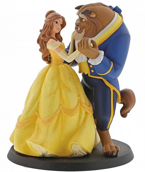 LA BELLE ET LA BÊTE CAKE TOPPER DISNEY ENCHANTING
