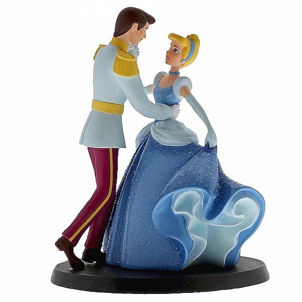 CENDRILLON ET LE PRINCE CHARMANT CAKE TOPPER DISNEY ENCHANTING