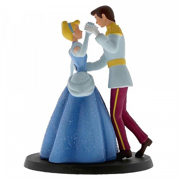 CENDRILLON ET LE PRINCE CHARMANT CAKE TOPPER DISNEY ENCHANTING