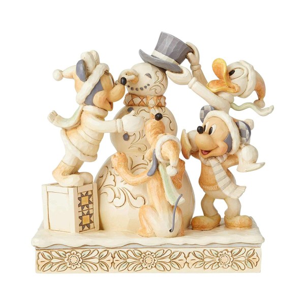 MICKEY ET SES AMIS WHITE WOODLAND DISNEY TRADITIONS