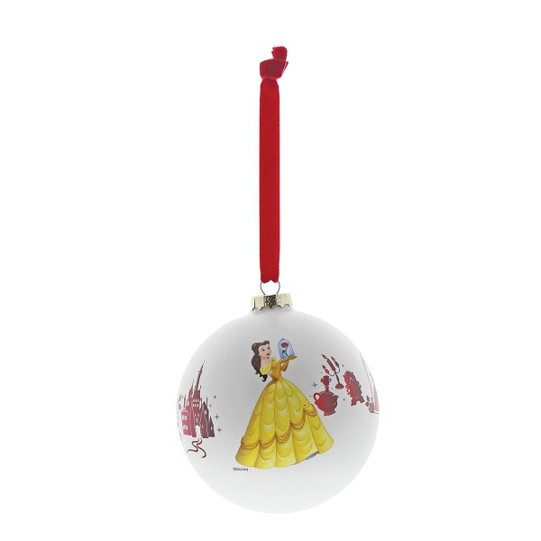 BOULE DE NOËL LA BELLE ET LA BÊTE - DISNEY ENCHANTING