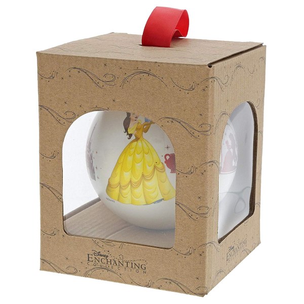 BOULE DE NOËL LA BELLE ET LA BÊTE - DISNEY ENCHANTING