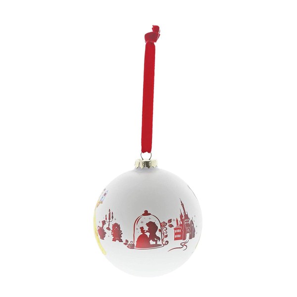 BOULE DE NOËL LA BELLE ET LA BÊTE - DISNEY ENCHANTING