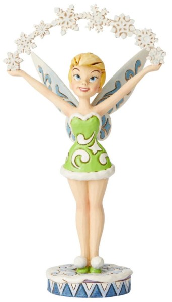 FÉE CLOCHETTE AVEC FLOCONS DE NEIGE - DISNEY TRADITIONS
