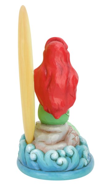 ARIEL SUR SON ROCHER AVEC LUNE LUMINEUSE - DISNEY TRADITIONS