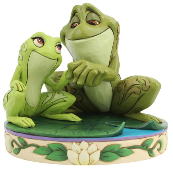TIANA ET NAVEEN EN GRENOUILLES - DISNEY TRADITIONS