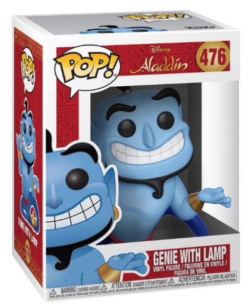 FUNKO POP! 476 - DISNEY ALADDIN - GENIE AVEC LAMPE