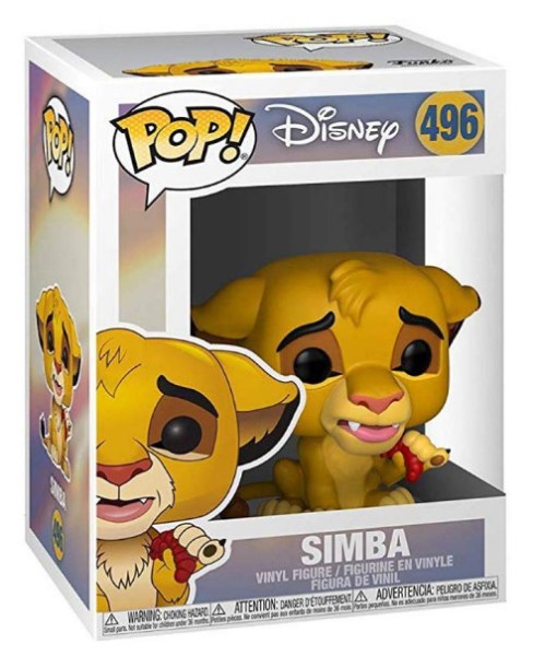 FUNKO POP! 496 - DISNEY ROI LION - SIMBA