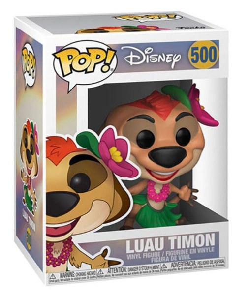 FUNKO POP! 500 - LE ROI LION DE DISNEY - LUAU TIMON