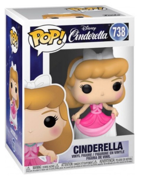 FUNKO POP! 738 - DISNEY CENDRILLON - EN ROBE ROSE