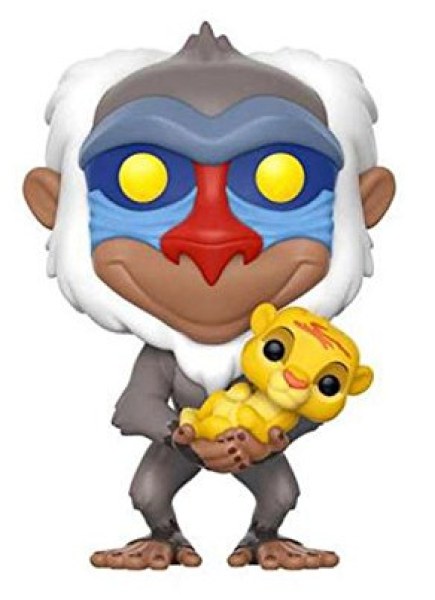 FUNKO POP! 301 - DISNEY ROI LION - RAFIKI ET BÉBÉ SIMBA