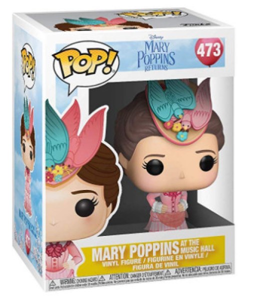 FUNKO POP! 473 - DISNEY MARY POPPINS - EN ROBE ROSE
