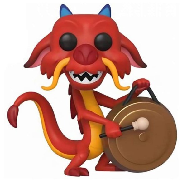 FUNKO POP! 630 - DISNEY MULAN - MUSHU AVEC GONG