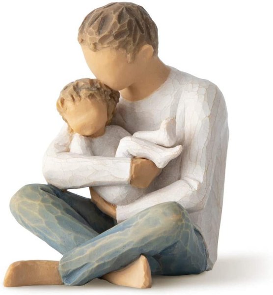 PÈRE ET SON JEUNE ENFANT - WILLOW TREE