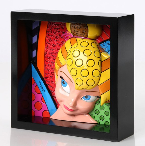 CADRE EN RELIEF DE LA FÉE CLOCHETTE - DISNEY BRITTO