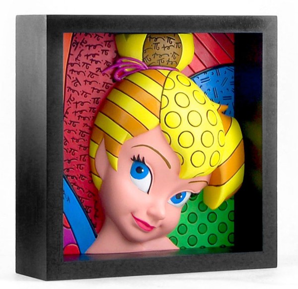 CADRE EN RELIEF DE LA FÉE CLOCHETTE - DISNEY BRITTO