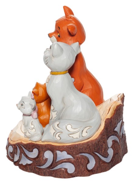 LES ARISTOCHATS WOODCARVED - DISNEY TRADITIONS