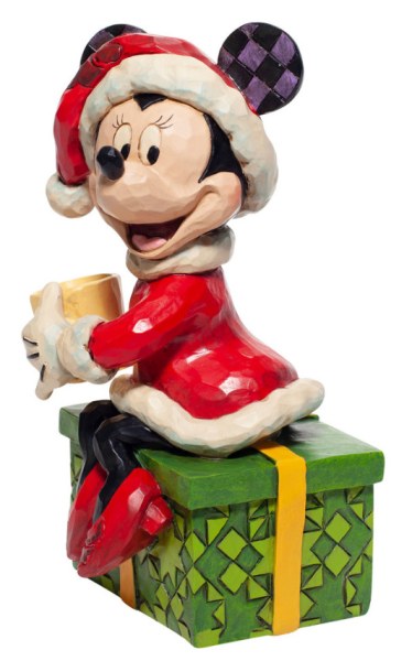 MINNIE DE NOEL AVEC DU CHOCOLAT CHAUD - DISNEY TRADITIONS