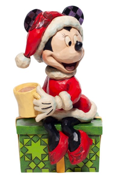 MINNIE DE NOEL AVEC DU CHOCOLAT CHAUD - DISNEY TRADITIONS