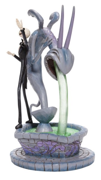 JACK SKELLINGTON SUR UNE FONTAINE - DISNEY TRADITIONS