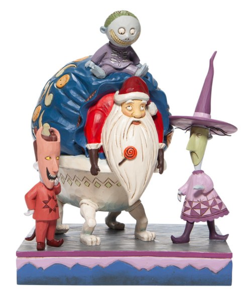 LOCK SHOCK ET BARREL AVEC LE PERE NOEL - DISNEY TRADITIONS