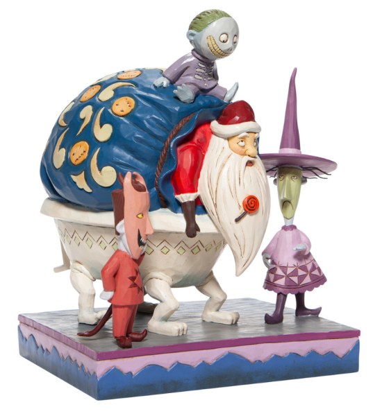 LOCK SHOCK ET BARREL AVEC LE PERE NOEL - DISNEY TRADITIONS